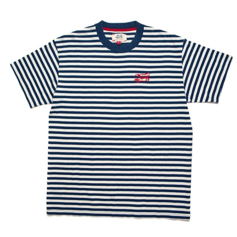 Deus Ex Machina - Mens Indigo Stripe Tee
