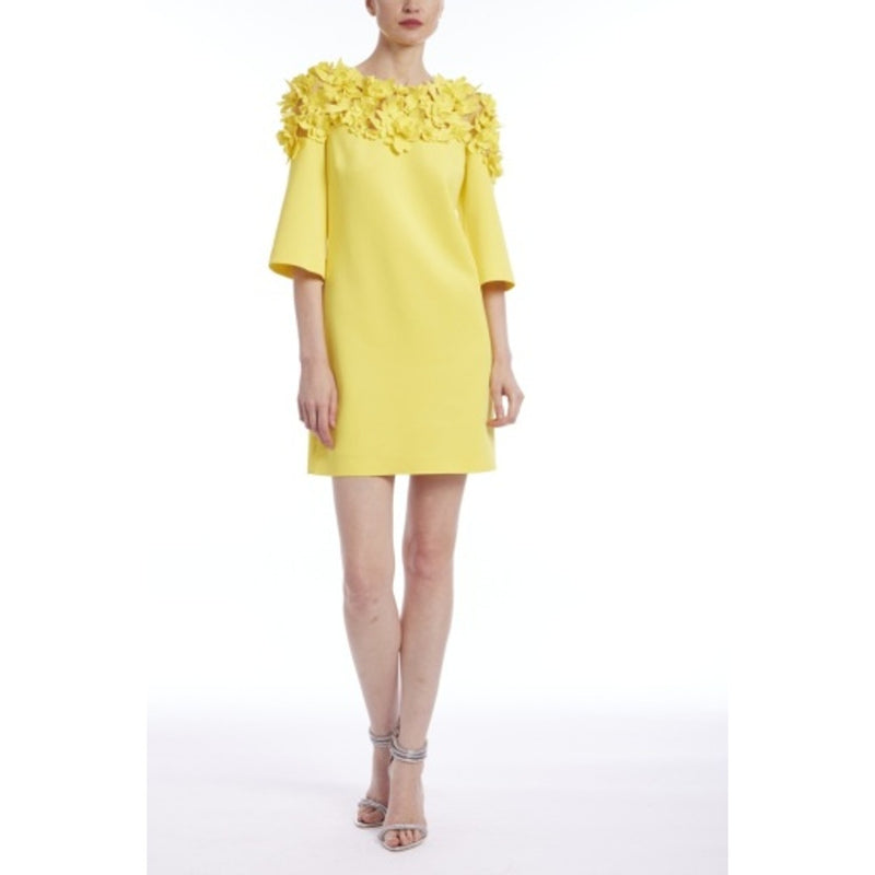 Badgley Mischka - Womens Floral Laser Yoke
