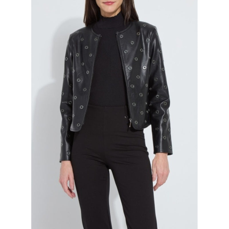 Lysse - Womens Geneva Grommet Vegan Leather Jacket