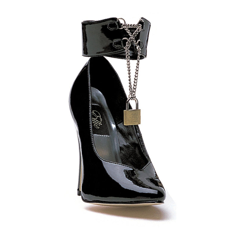 Ellie Shoes - 5" Heel Pump with Lock and Key