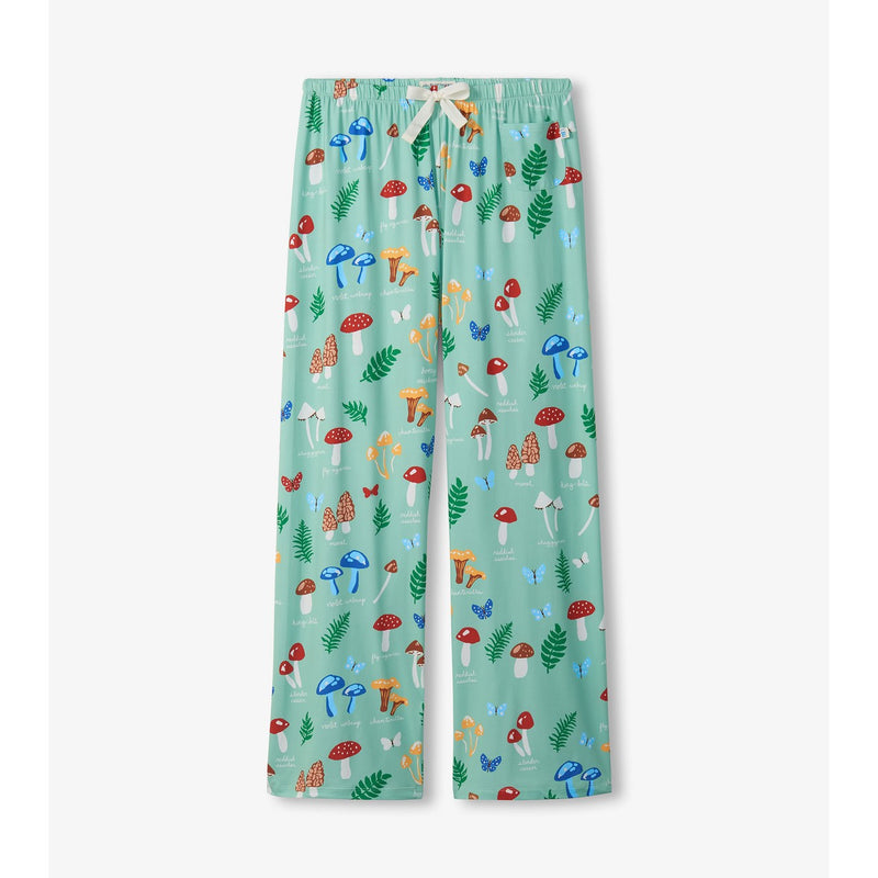 Little Blue House - Unisex Mushrooms Pj Pants in a Bag