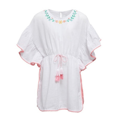 Snapper Rock - Girls White Spring Fling Cover Up