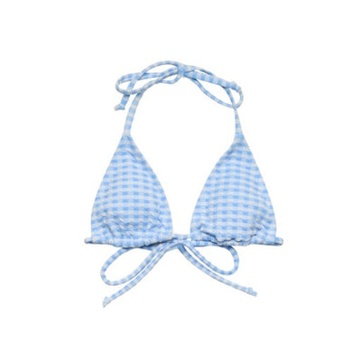 Snapper Rock - Womens Seaside Gingham Bikini Top