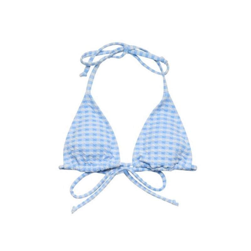 Snapper Rock - Womens Seaside Gingham Bikini Top