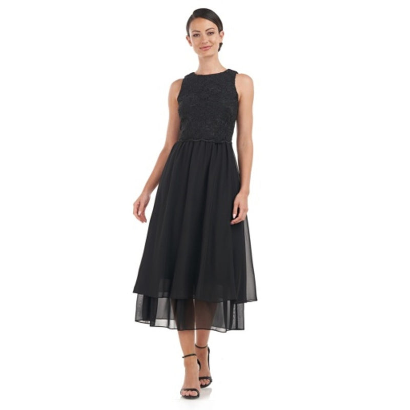 JS Collections - Womens Ariella Tea Length Dress