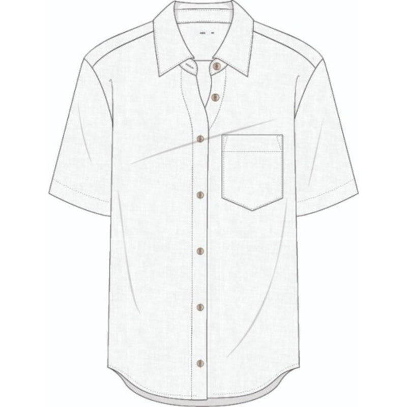 Onia - Womens Air Linen Short Sleeve Shirt
