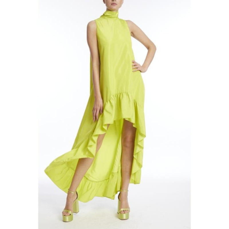 Badgley Mischka - Womens Hi Lo Taffeta