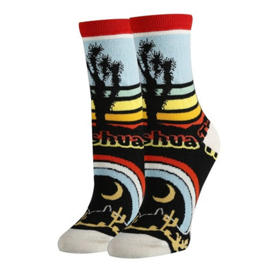 Oooh Yeah - Womens Crew Socks-Joshua Tree