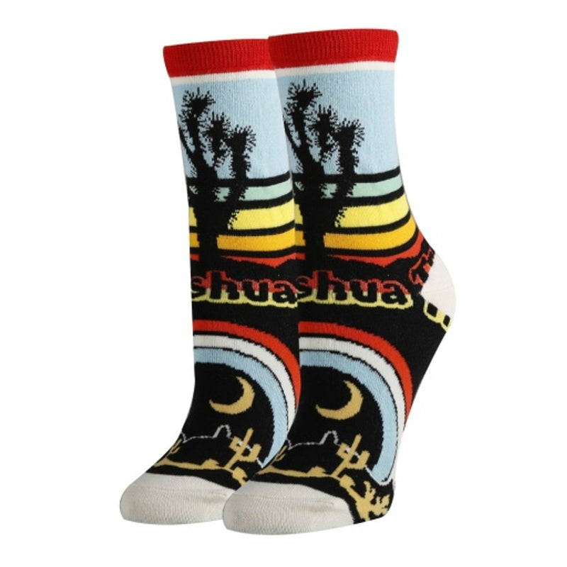 Oooh Yeah - Womens Crew Socks-Joshua Tree