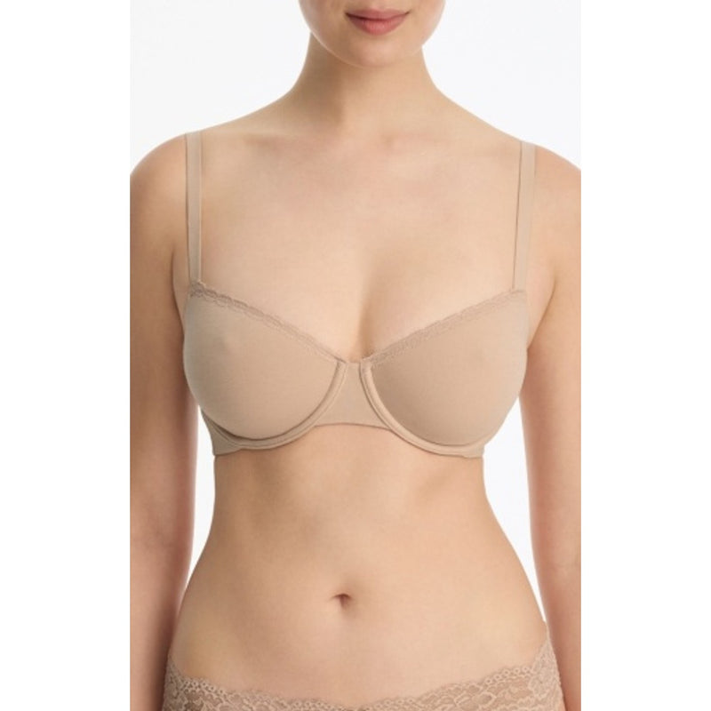 Skarlett Blue - Womens Adorned Cotton Underwire Bra