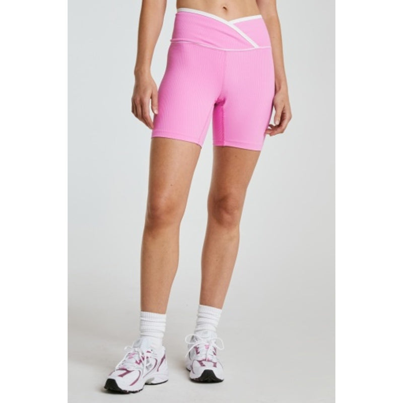 Year of Ours - Womens Ribbed Two Tone Veronica Short