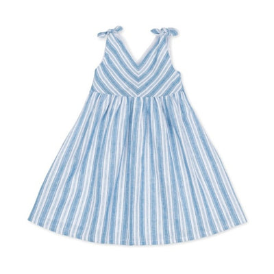 Hope & Henry - Girls Bow Shoulder Swing Dress