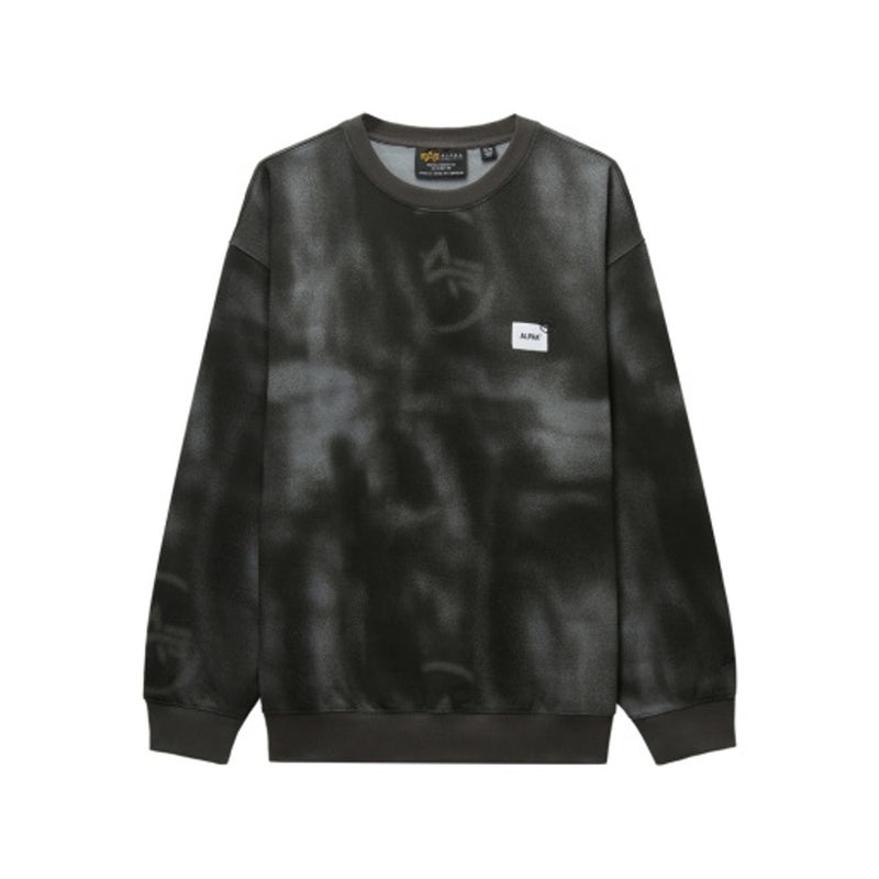 Alpha Industries - Mens Unfrm Washed Crewneck
