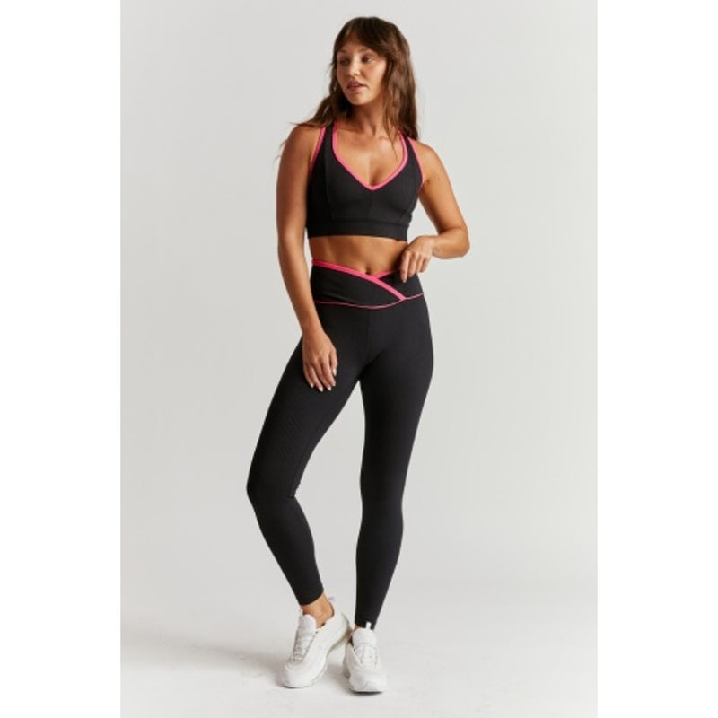 Year of Ours - Womens Ribbed Two Tone Veronica Legging
