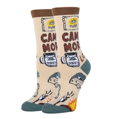 Oooh Yeah - Womens Camp More-Womens Crew Sock
