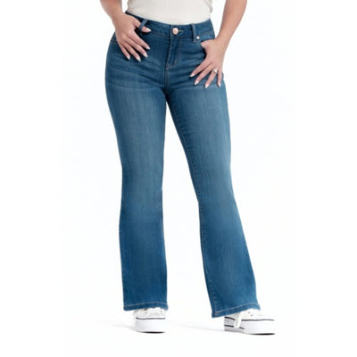 1822 Denim - Womens Petite 28" Mid-Rise Slim Boot