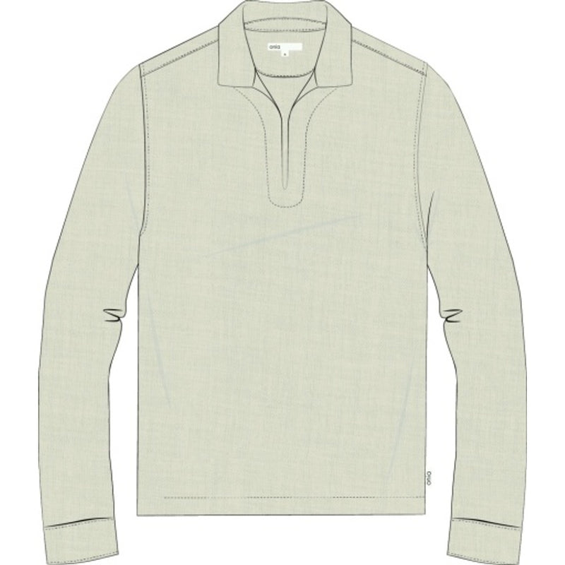 Onia - Mens Linen Long Sleeve Popover
