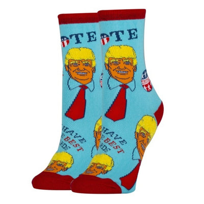 Oooh Yeah - Womens Unisex Crew Socks-Trump 20