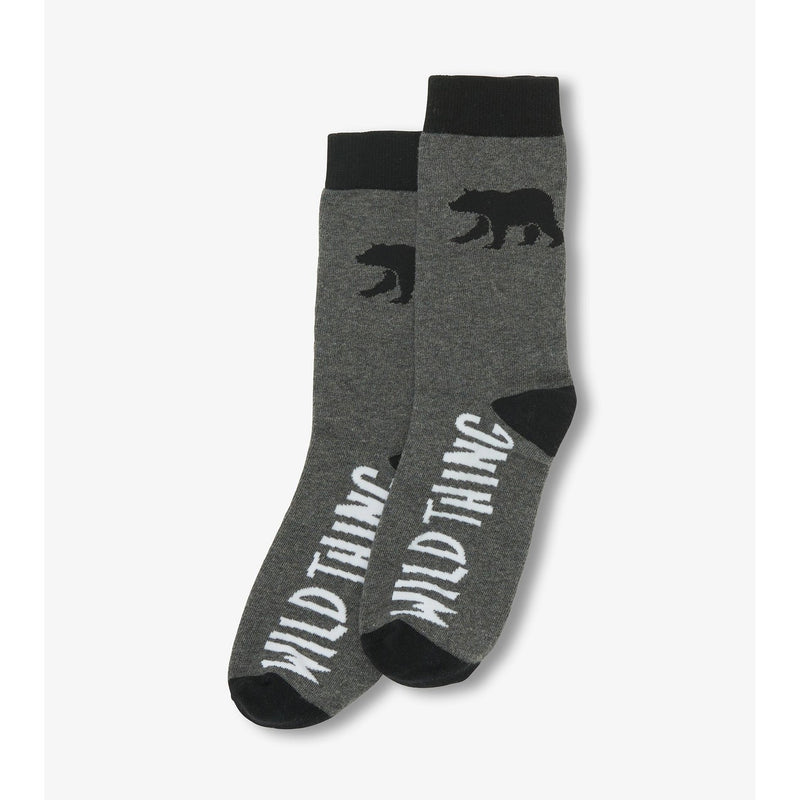 Little Blue House - Wild Thing Mens Crew Socks