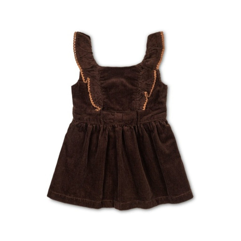Hope & Henry - Baby Organic Corduroy Ruffle Jumper