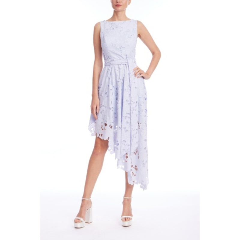 Badgley Mischka - Womens Assym Embroidered