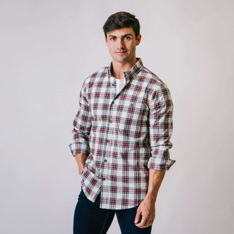 Hope & Henry - Mens Organic Stretch Poplin Shirt