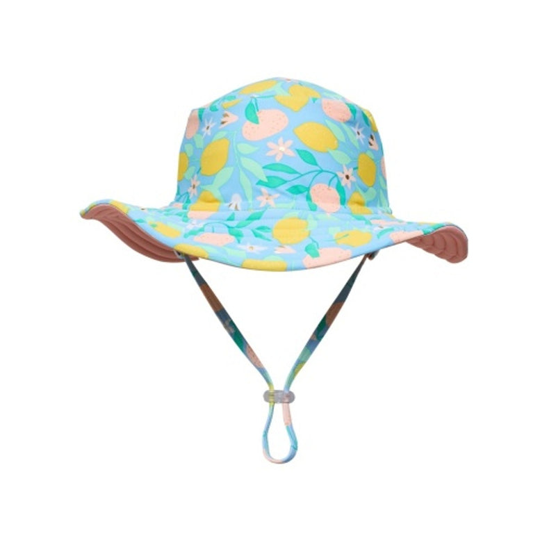 Snapper Rock - Girls Lemon Drops Reversible Bucket Hat