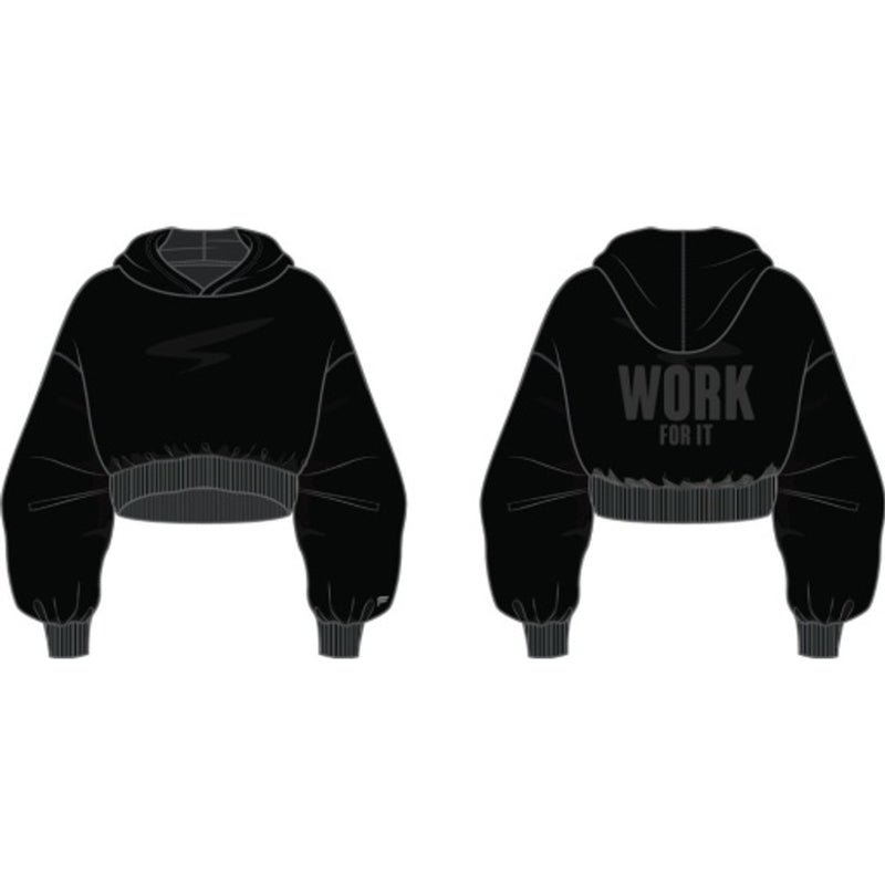 Fabletics - Womens Polar Fleece Cropped Hoodie