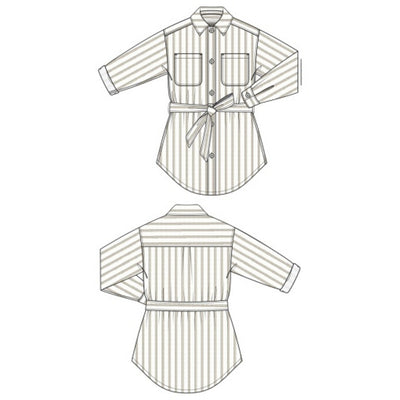 Liverpool Los Angeles - Womens Belted Shacket