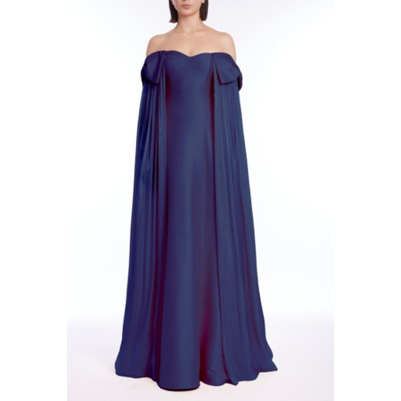 Badgley Mischka - Womens Shldr Bows Cape