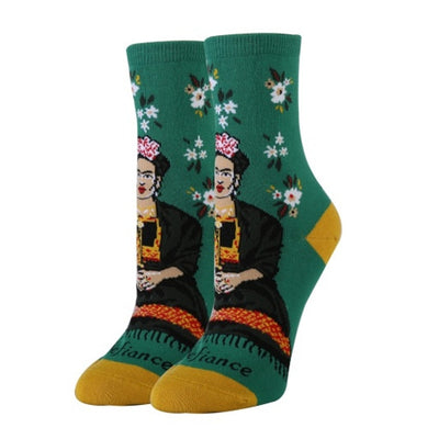 Oooh Yeah - Womens Friducha Womens Crew Socks