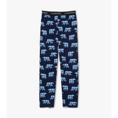 Little Blue House - Papa Bear Mens Jersey Pajama Pants