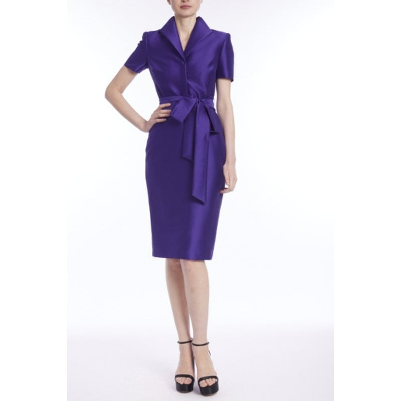 Badgley Mischka - Womens Wing Collar Shirt