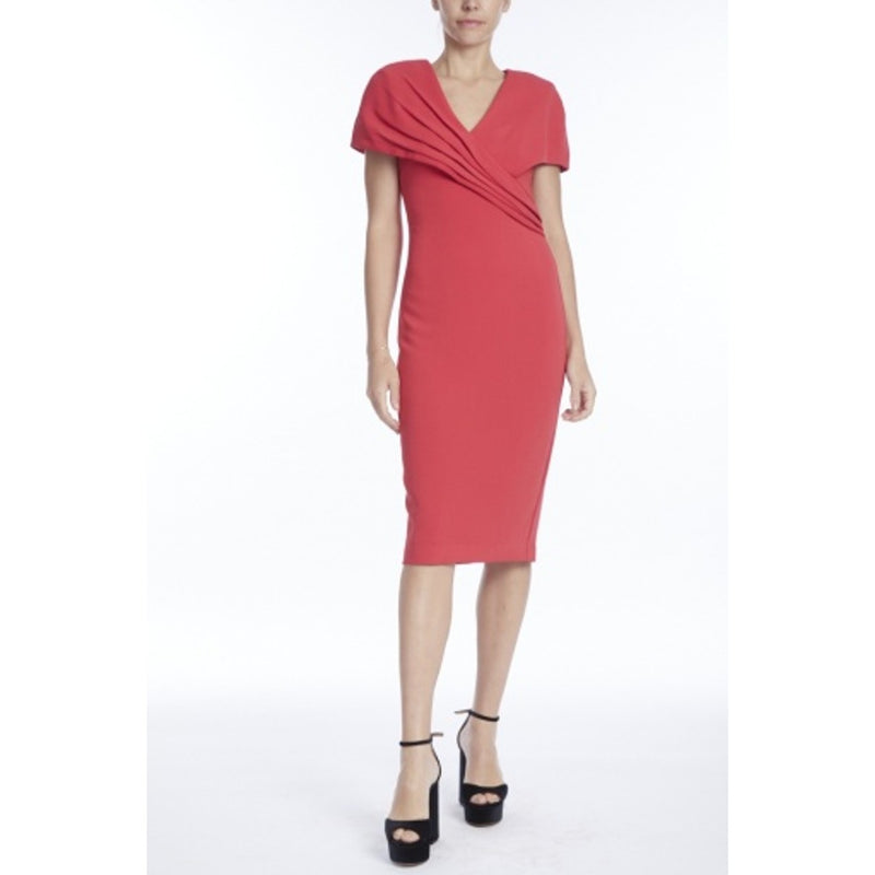 Badgley Mischka - Womens Pleated Wrap