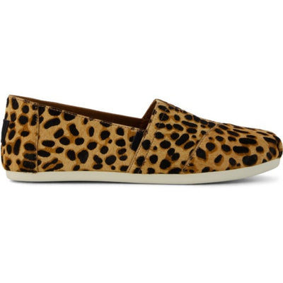 TOMS - Womens Alpargata Classic - Brown Sugar Leopard Print Hair Leather