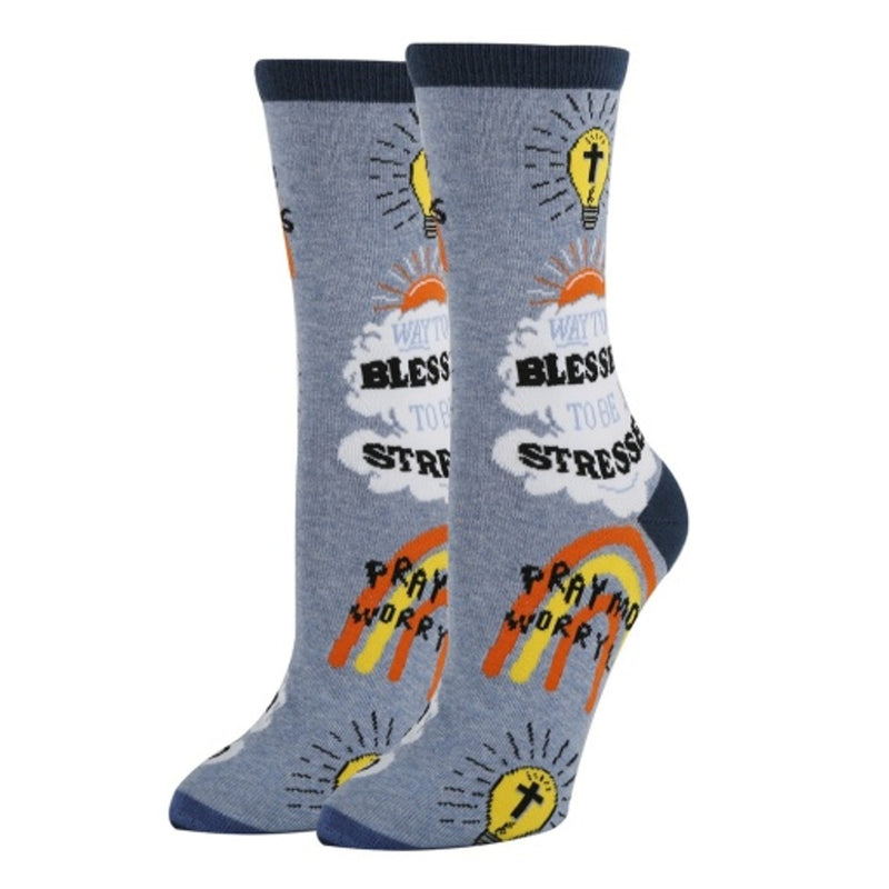 Oooh Yeah - Womens Too Blessed Womens Crew Socks