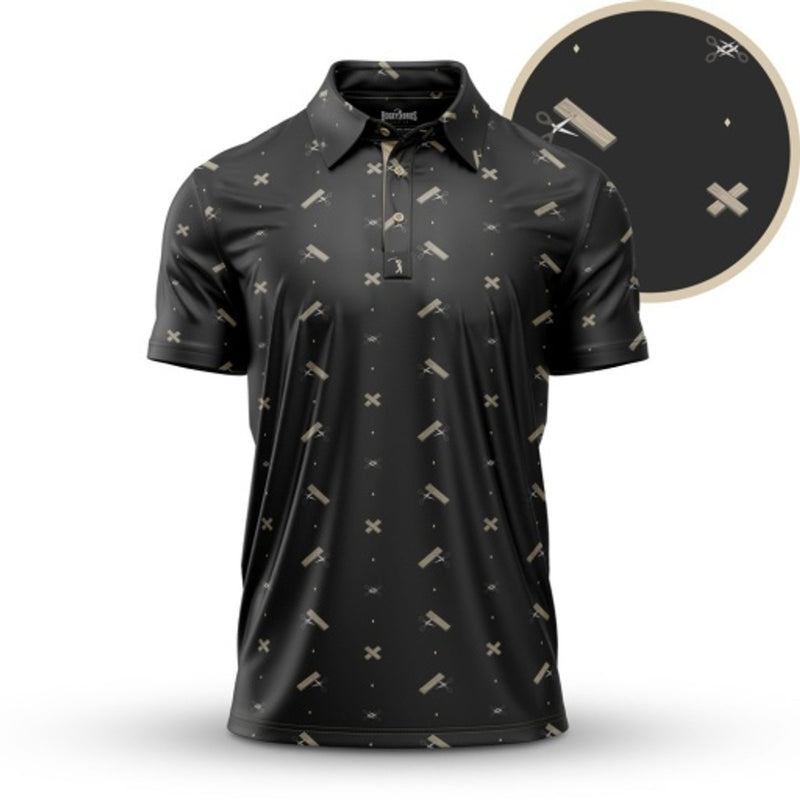 Bogey Bros - Mens Scissor Me Timbers Polo - Scissor Me Timbers