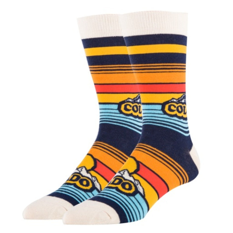 Oooh Yeah - Mens Crew Socks-Colorado