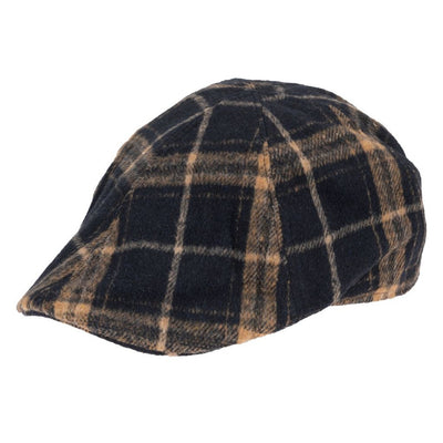 San Diego Hat Company - Faux Wool Plaid Driver