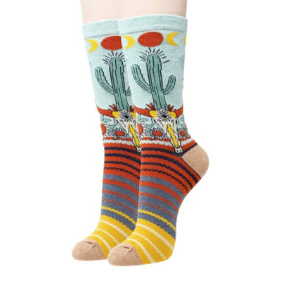Oooh Yeah - Womens Desert Nights Women's Crew Socks