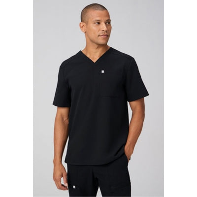 Fabletics - Mens Helix Scrub Top Motiontech - Black