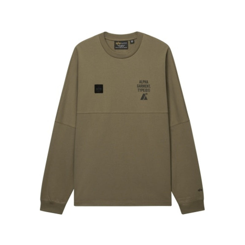 Alpha Industries - Mens Unfrm Ls Graphic Tee