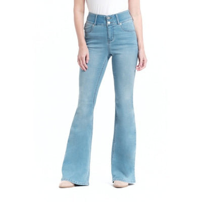 1822 Denim - Womens 34" High Rise Flare with Fit and Lift