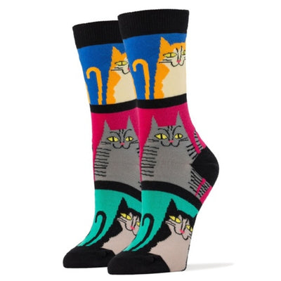 Oooh Yeah - Womens Crew Mod Meow