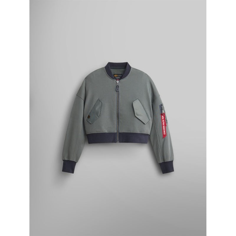 Alpha Industries - Womens Terry Cropped Flight Sweatshirt with