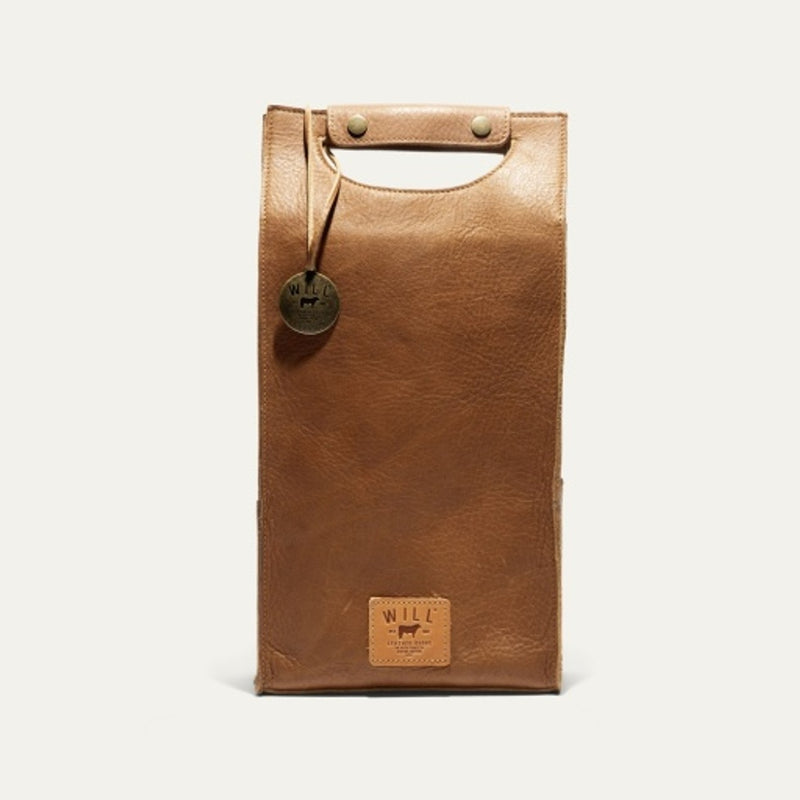 WILL Leather Goods - Unisex Double Leather Wine Case