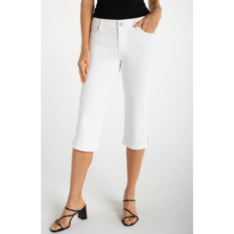 Liverpool Los Angeles - Womens Capri with Slit 17" Inseam
