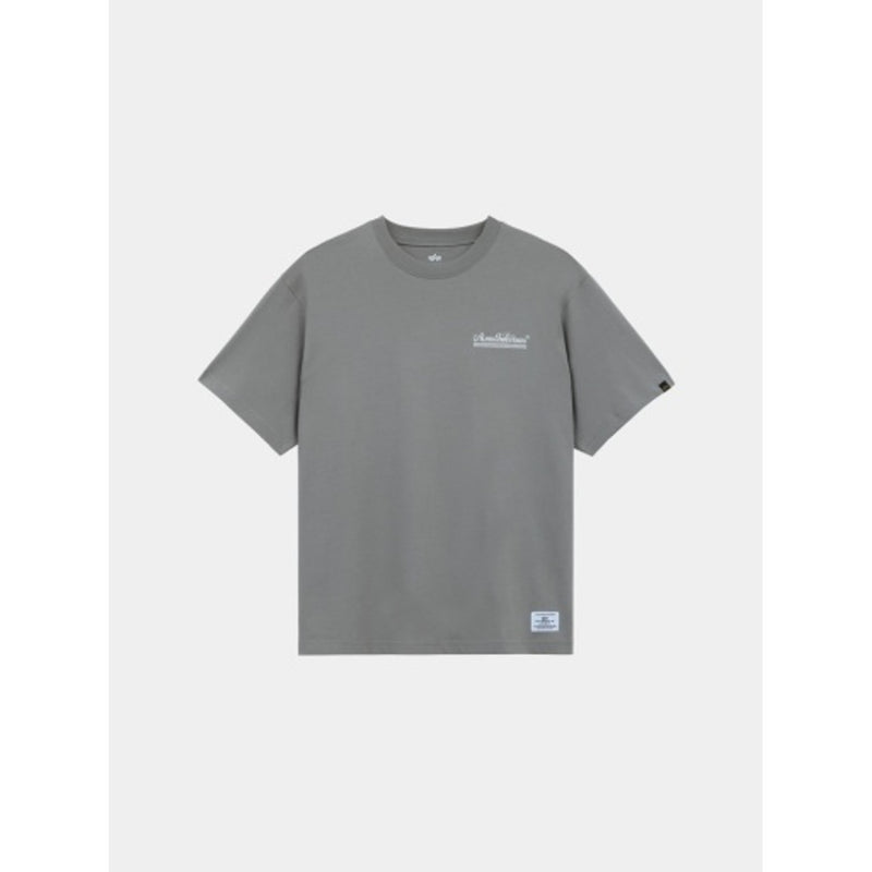 Alpha Industries - Mens Essential Relaxed Fit Tee (Alpha Cursive)