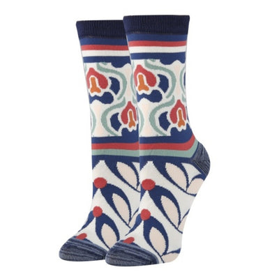 Oooh Yeah - Womens Crew Socks-Deco Terra