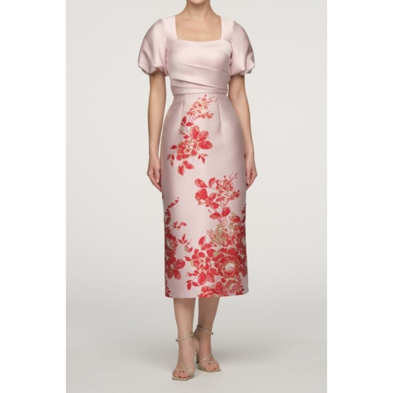 JS Collections - Womens Rylie Tea Length Cocktail